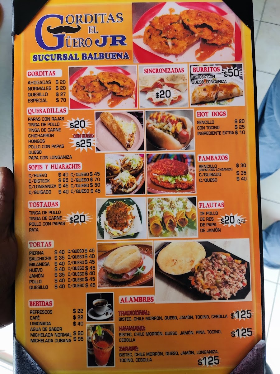 Gorditas El Güero Jr. Menu - Image 2