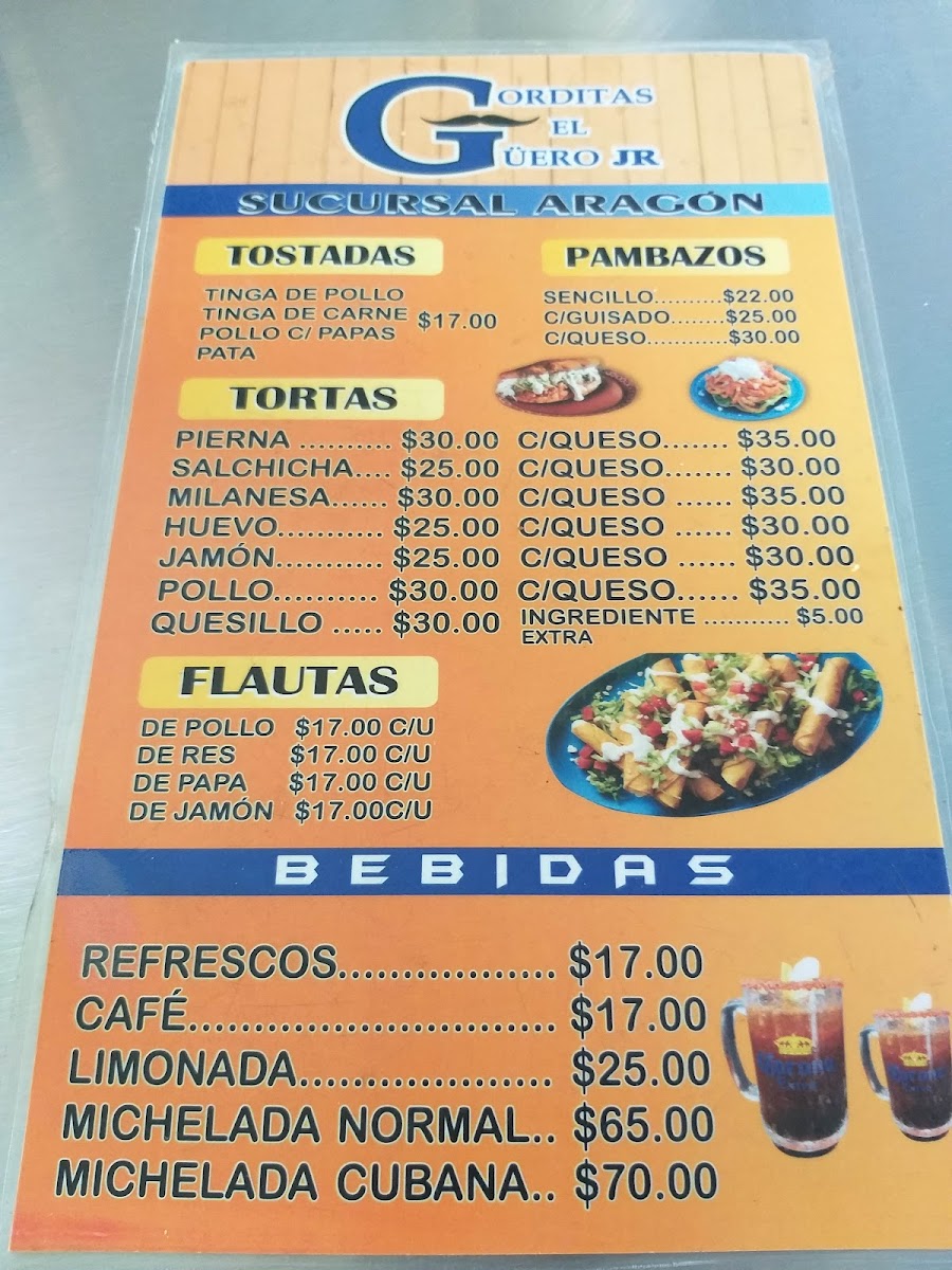 Gorditas El Güero Jr. Menu - Image 5